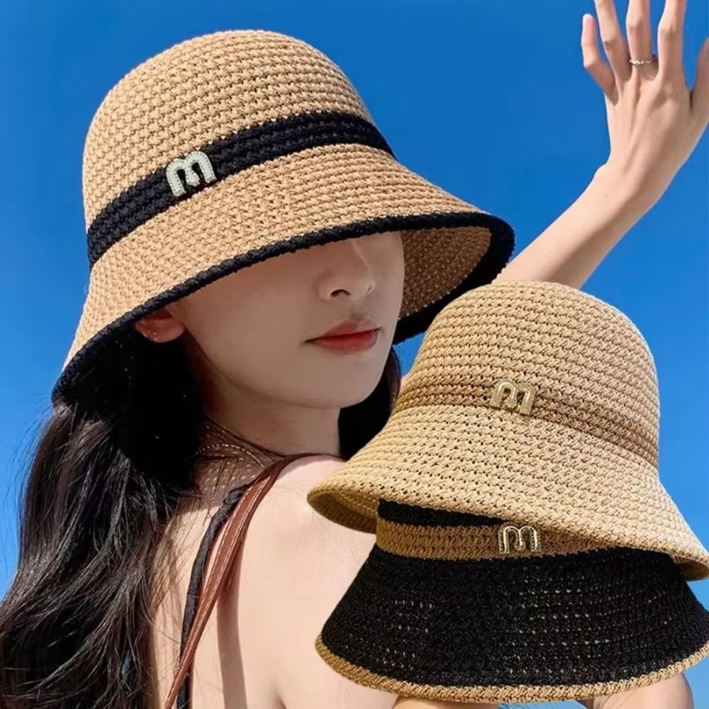 Sombrero de Pescador Elegante  - Bucket Hat Straw reseña y precio