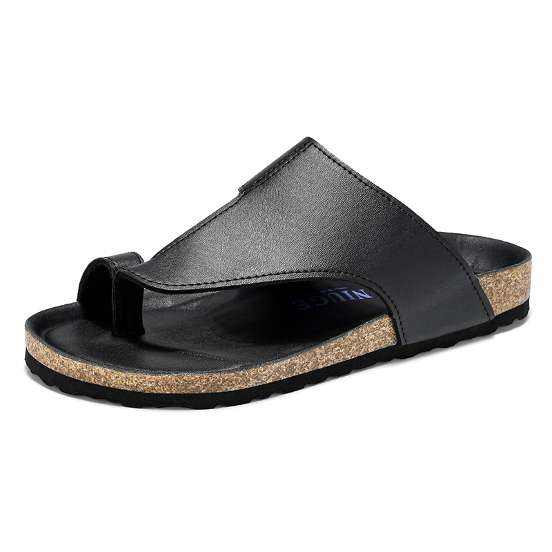 Verano más talla grande 48 49  - Flip Flop Leather Men reseña y precio