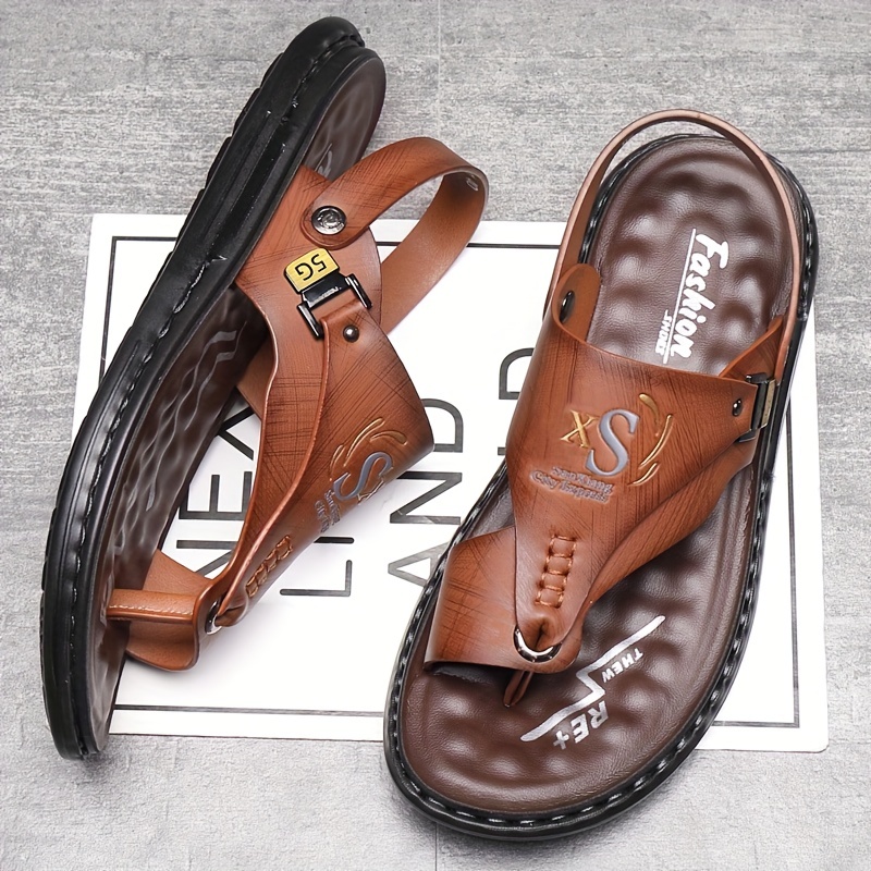 Sandalias de Cuero para Hombre - Flip Flop Leather Men reseña y precio