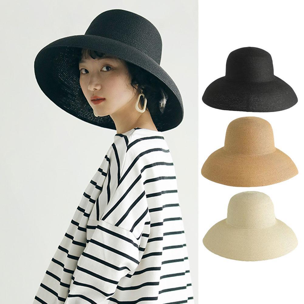 Sombrero de paja de ala ancha  - Bucket Hat Straw reseña y precio