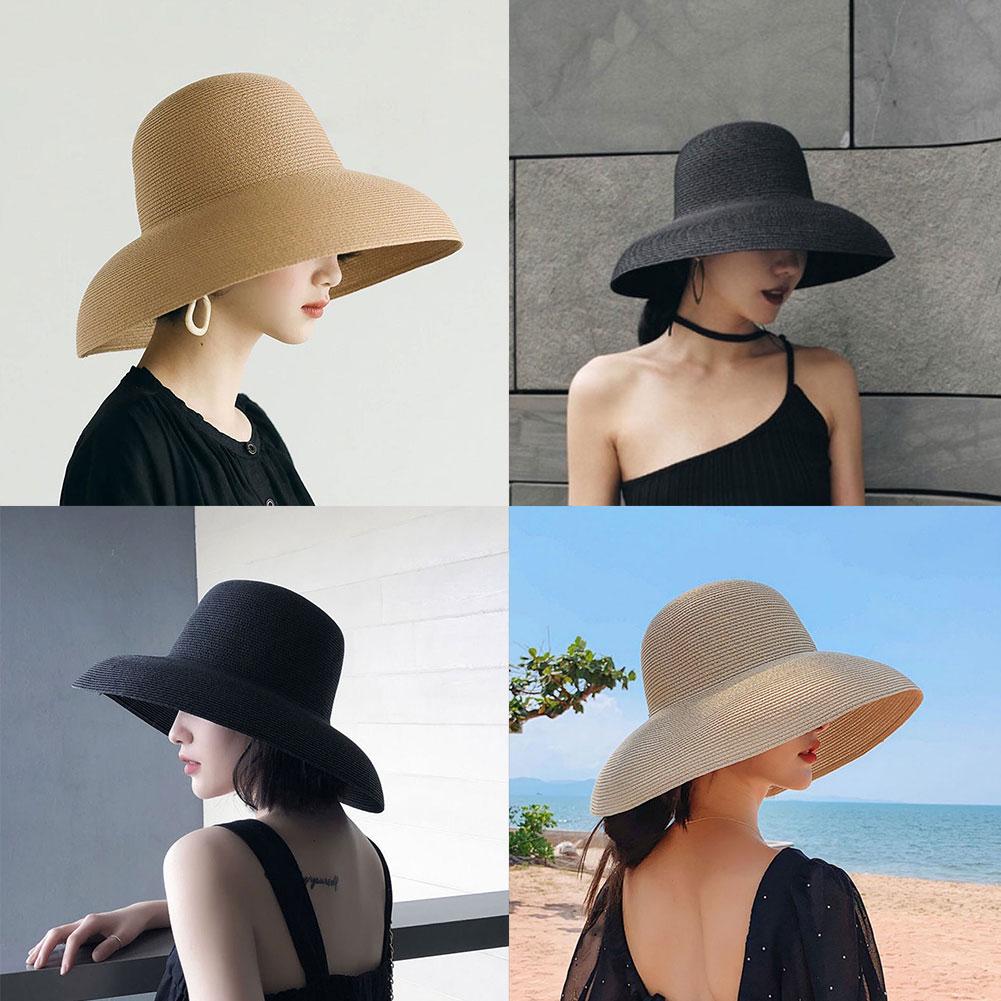 Sombrero de paja de ala ancha  - Bucket Hat Straw reseña y precio